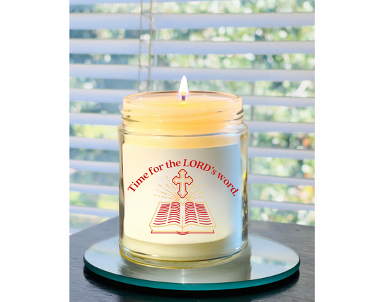 The Lord’s word candle